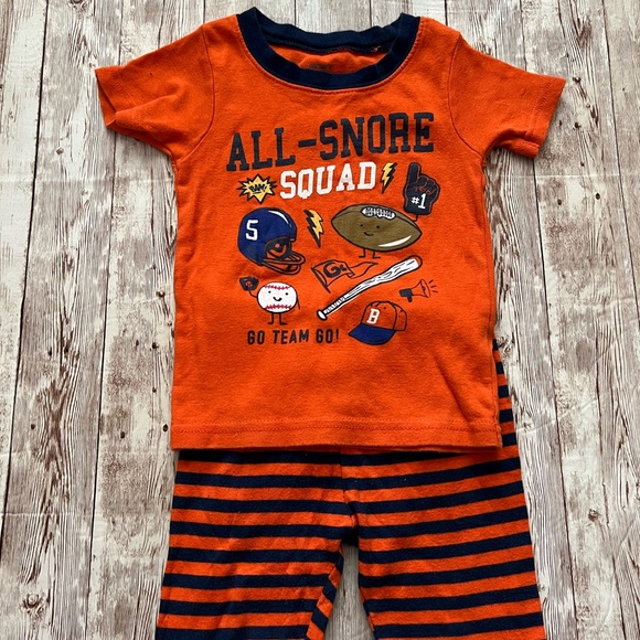 Carter’s Toddler Sports Pajama Set ⚾️ 🏈 - Picture 2 of 6